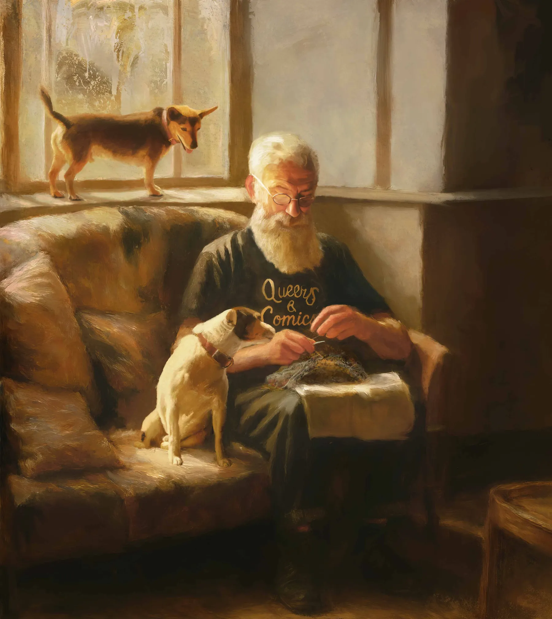 David Shenton – portrait by Siris Hill