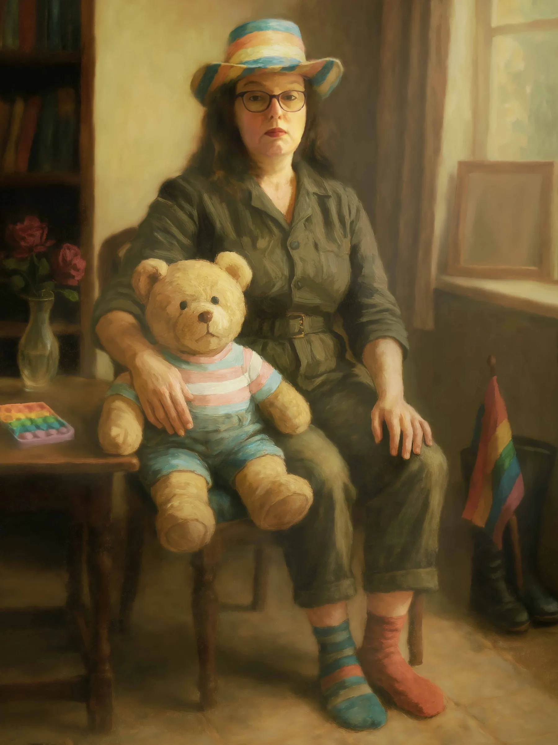 Plum – portrait by Siris Hill