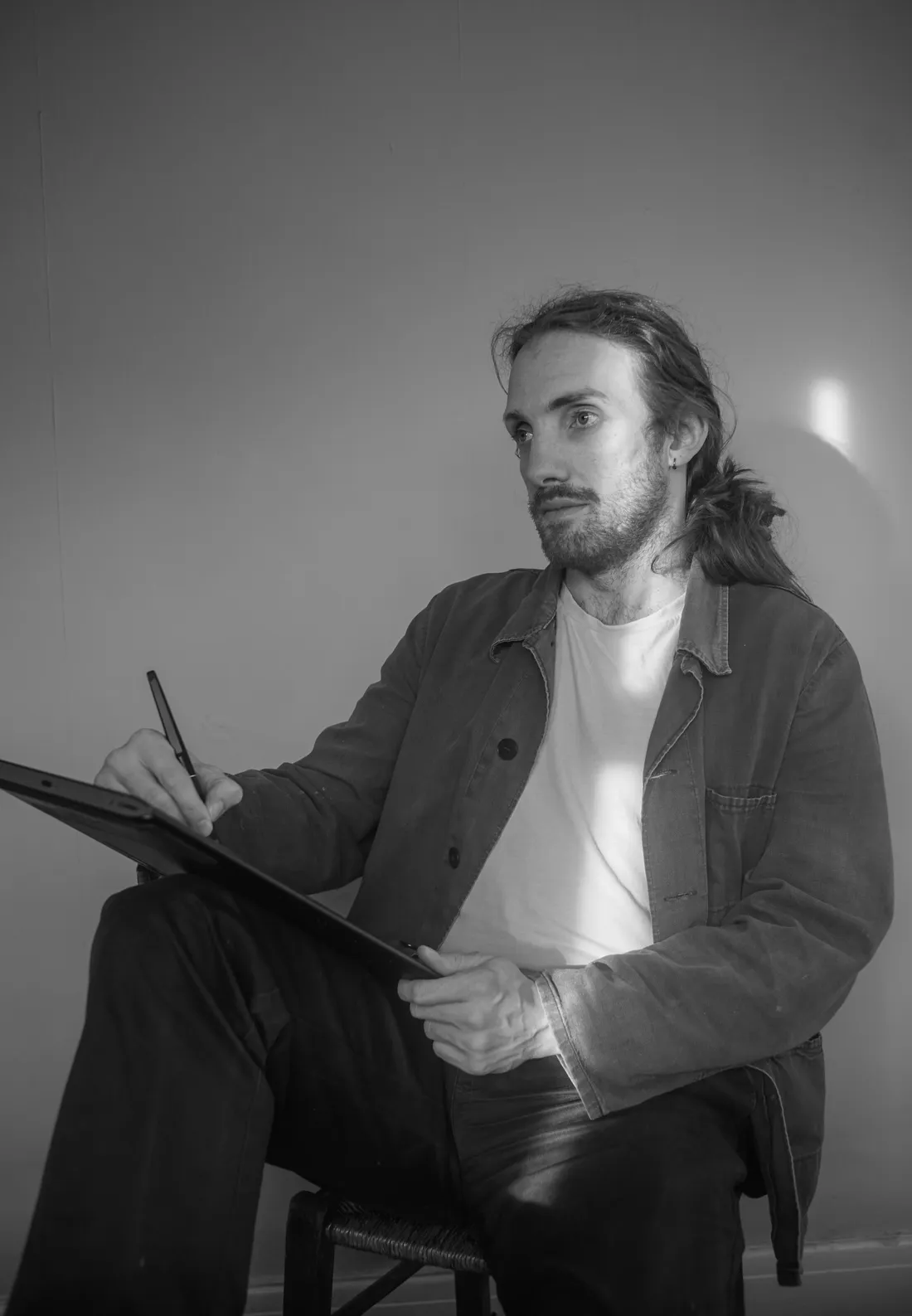 Siris Hill, studio portrait